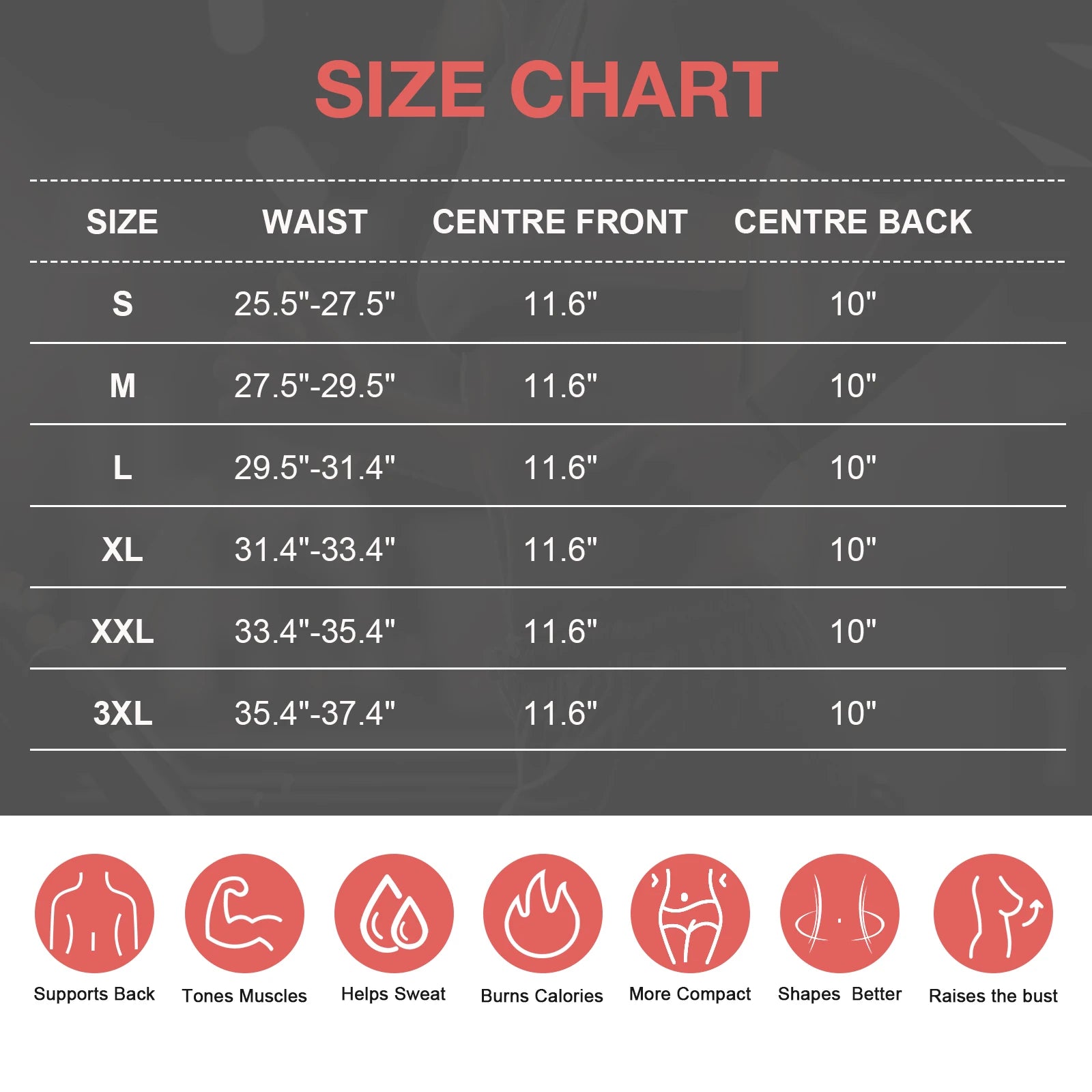 HEXIN Custom Compression Women Fitness waist Support Belt Tummy Control Neoprene Sweat Belt Waist Trimmer waist trainer shaper-meg BEST buys