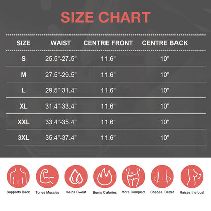 HEXIN Custom Compression Women Fitness waist Support Belt Tummy Control Neoprene Sweat Belt Waist Trimmer waist trainer shaper-meg BEST buys