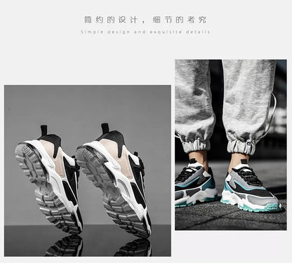 2022 fashion trend thick sole men's running sports basketball shoes sneakers trainers for men-meg BEST buys