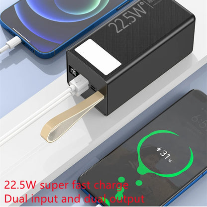 2023 Trending Product portable 22.5W bi-directional super Fast Charge 60000 mAh High capacity Power bank-meg BEST buys