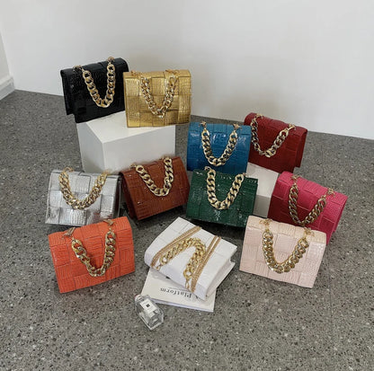 2022 Crocodile Stylish Small Handbags Women Luxury Purses Pillow Shape Pillow Shape Mini Shoulder Bag-meg BEST buys