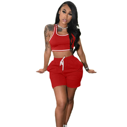 Casual Ladies 2 Pcs Solid Color Hooded Bodycon Yoga Wear Clothing Two Piece Women Tracksuit Set-meg BEST buys