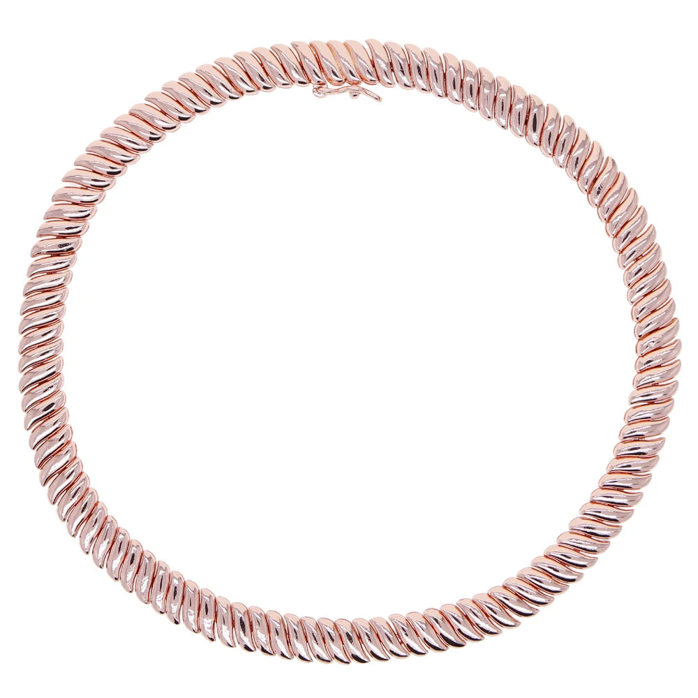 european hot selling women jewelry high polished 3 colors snake chain herringbone chain necklace-meg BEST buys