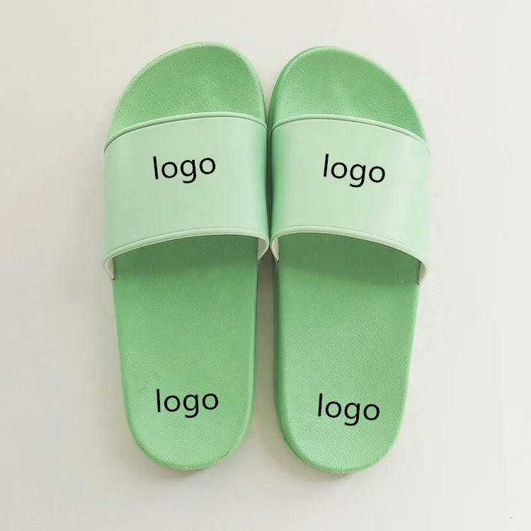 Slippers Custom Made Logo Fashion Street Brand Non-Slip beach Indoor And Outdoor Home Company Gifts Male Sandals And Slippers-meg BEST buys