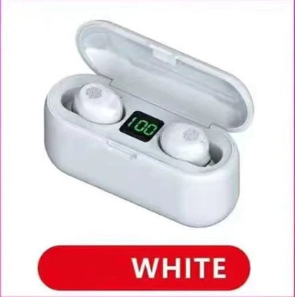 F9-36 F9-32 F9-01 F9 F9-5 F9-5C F9-4 Dropshipping Shopify TWS Wireless BT V5.0 Headset with Digital Display Charging Case-meg BEST buys